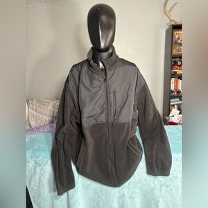 Chaps Black and Gray Performance Jacket